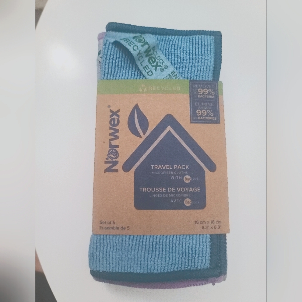 Norwex Envirocloth Travel Pack - Set of 5